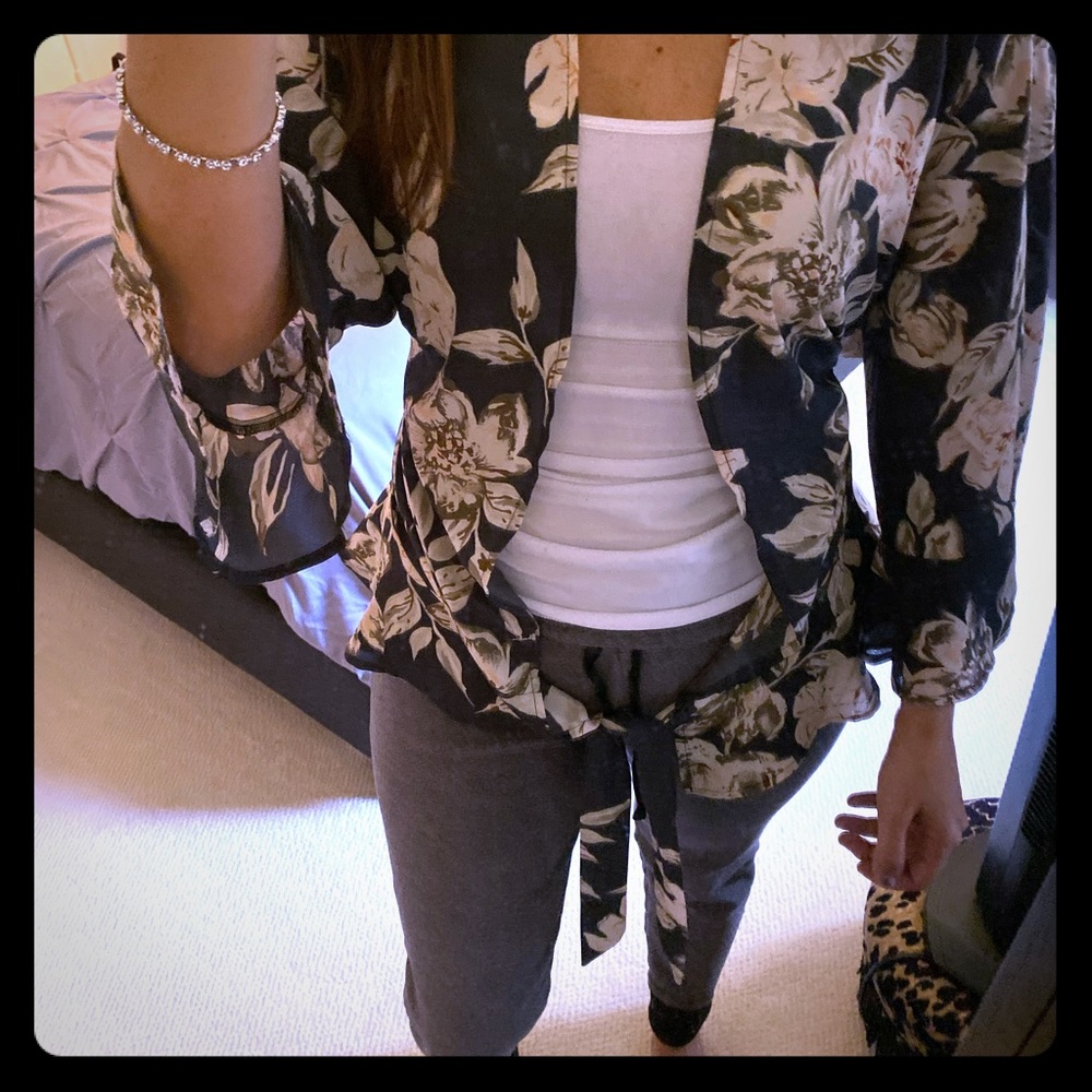 Charlotte Russe floral blouse